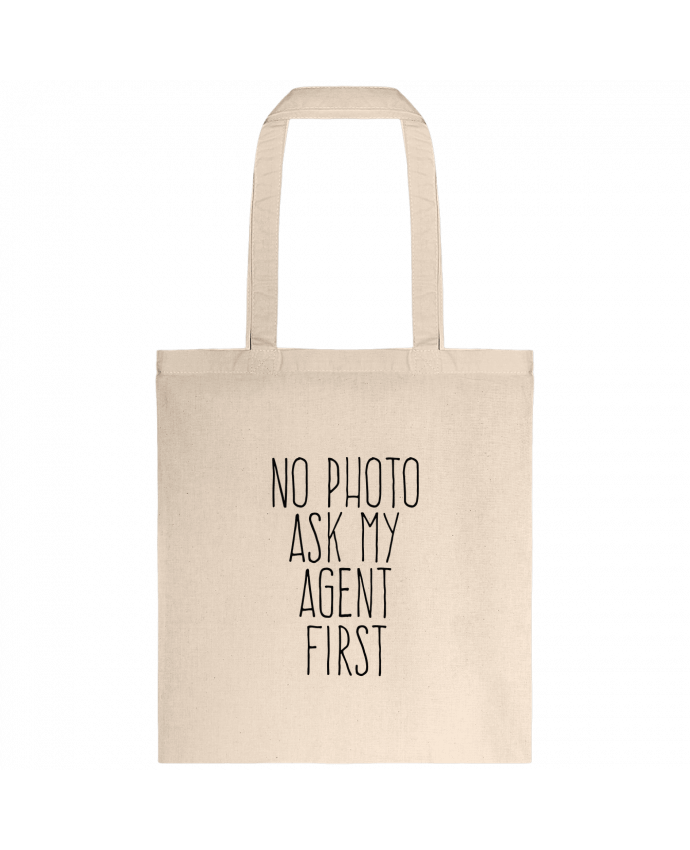 Tote-bag No photo ask my agent par justsayin