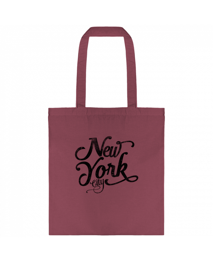 Tote-bag New York City typographie par justsayin
