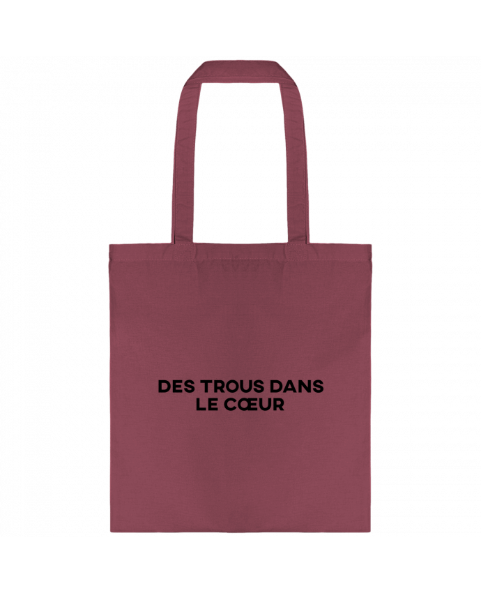 Tote-bag des trous dans le cœur par tunetoo