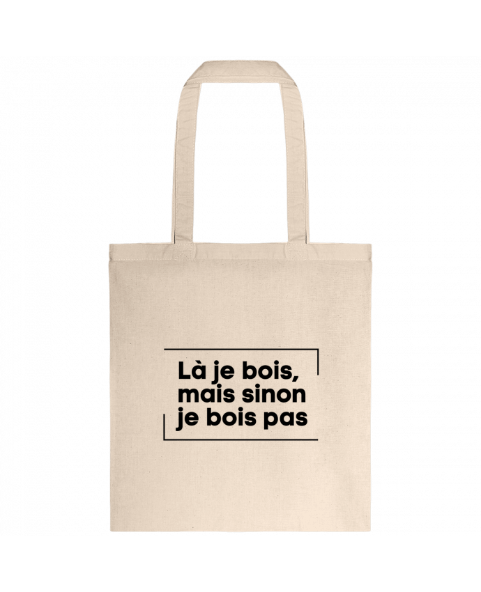 Tote-bag là je bois mais sinon je bois pas par tunetoo