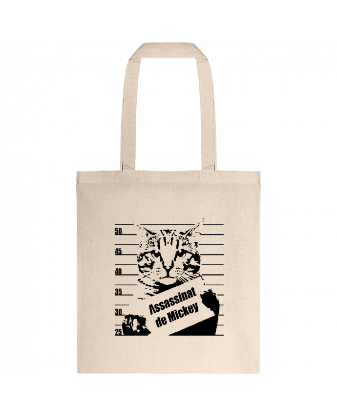 Tote-bag Chat wanted par Graff4Art