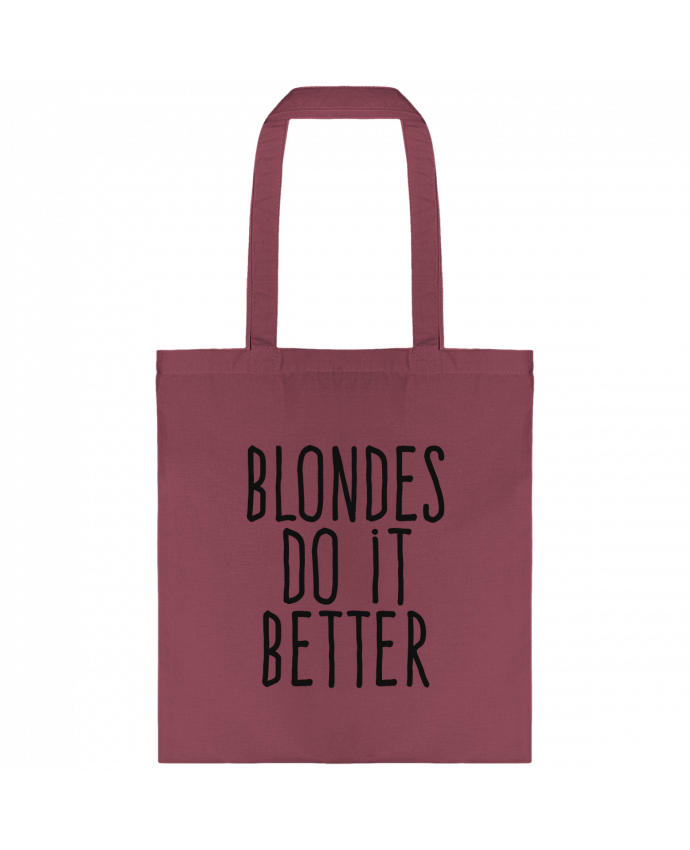Tote-bag Blondes do it better par justsayin