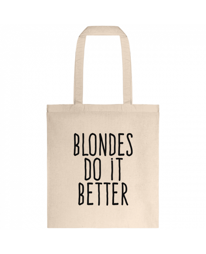 Tote-bag Blondes do it better par justsayin