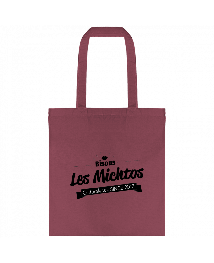 Tote-bag Bisous les michtos par Axel Sedilliere