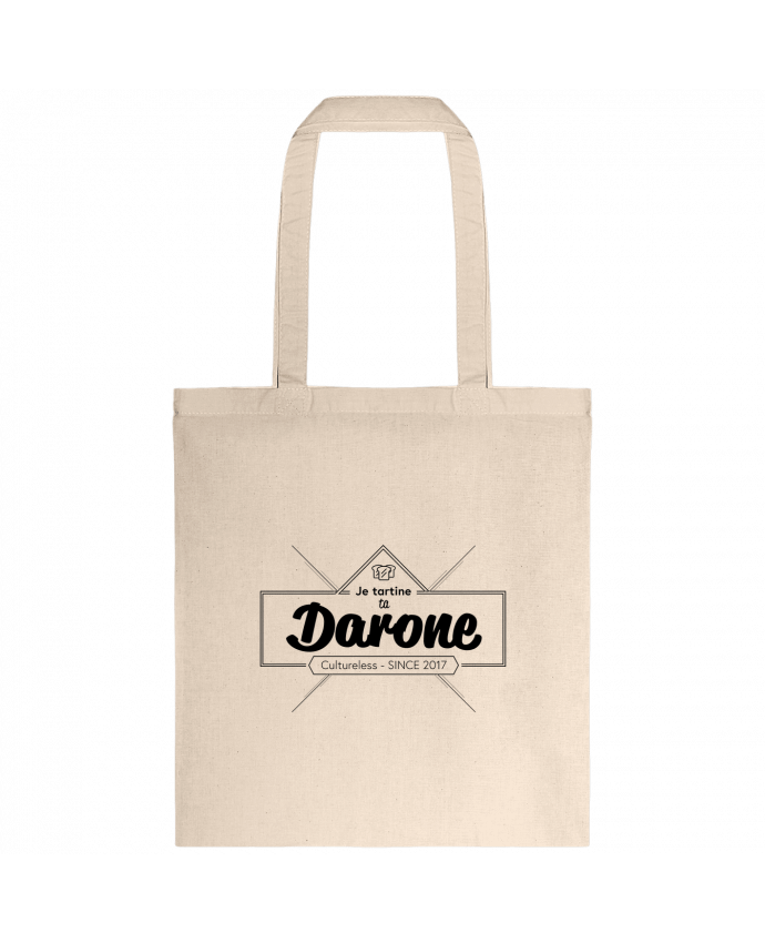 Tote-bag Je tartine ta darone par Axel Sedilliere