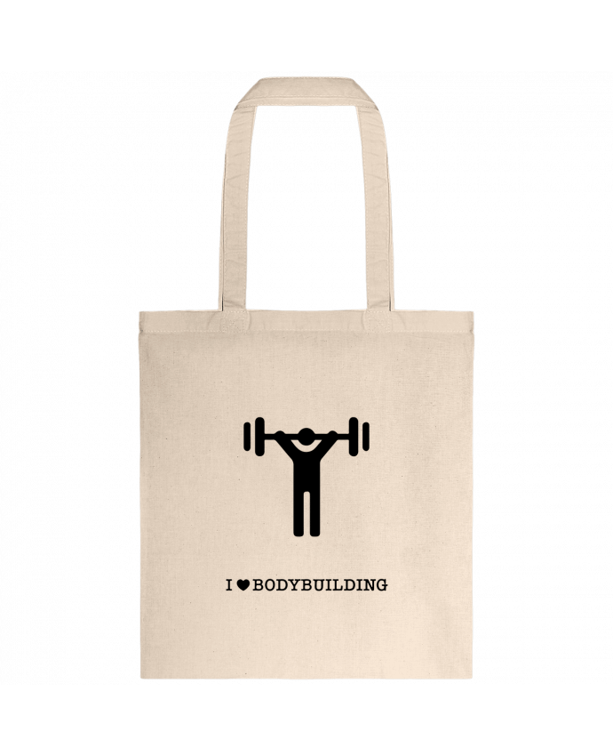 Tote-bag I love bodybuilding par will