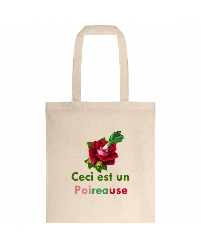 Tote-bag Poireause par Y E S