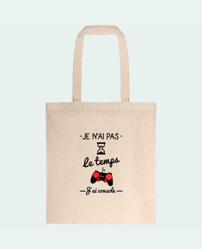 Tote-bag Pas le temps, j'ai console, tee shirt geek,gamer par Benichan