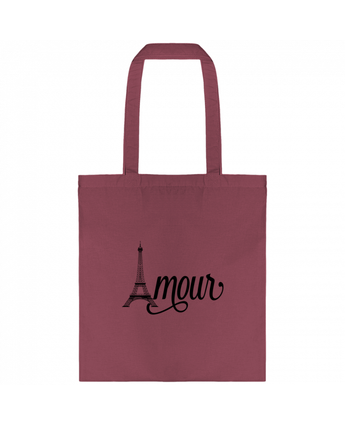 Tote-bag Amour Tour Eiffel - Paris par justsayin