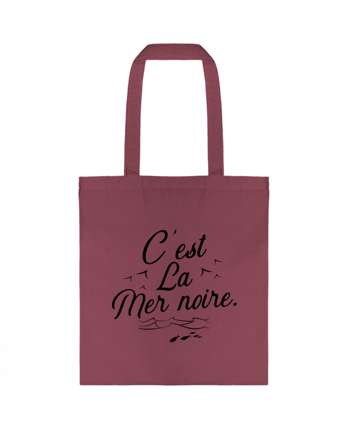 Tote-bag C'est la mer noire par Original t-shirt