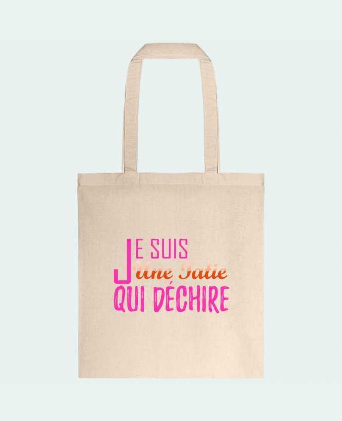 Tote-bag Je suis une tatie qui déchire par tunetoo