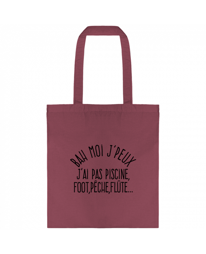 Tote-bag Bah moi j'peux par justsayin