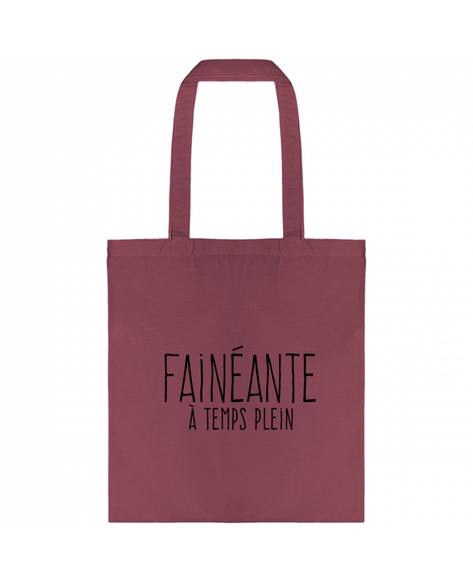 Tote-bag Fainéante à temps plein par justsayin