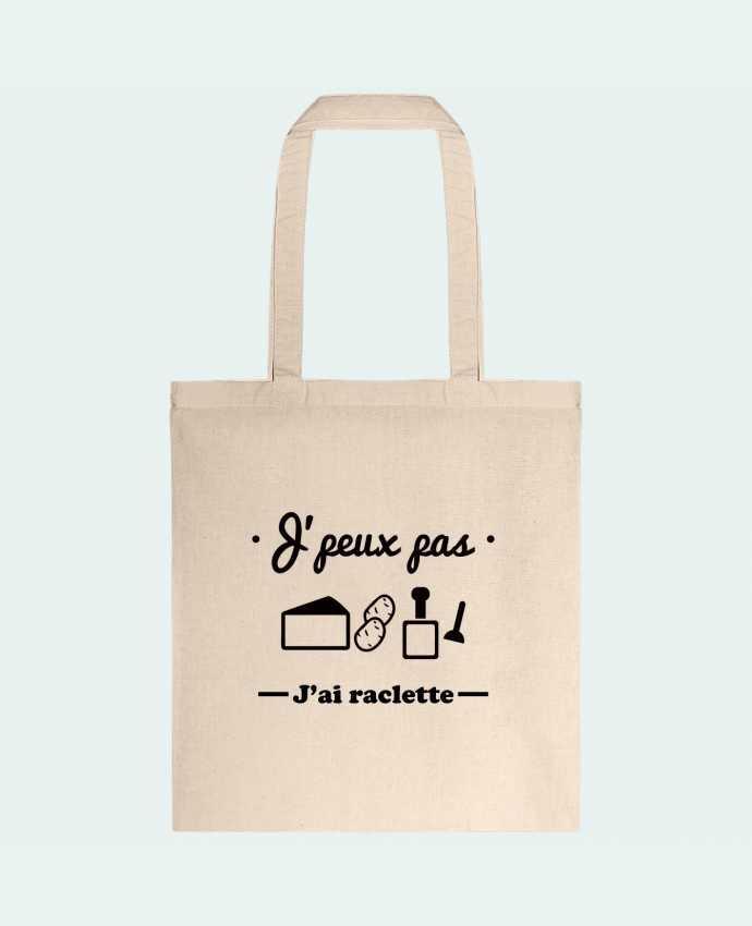 Tote-bag J'peux pas j'ai raclette par Benichan