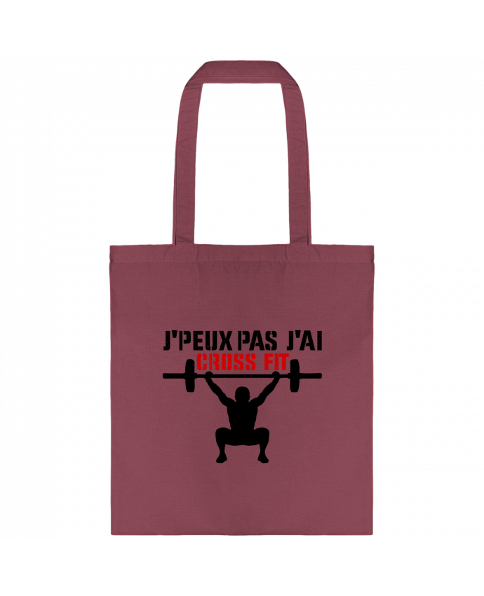 Tote-bag J'peux pas j'ai Crossfit par tunetoo