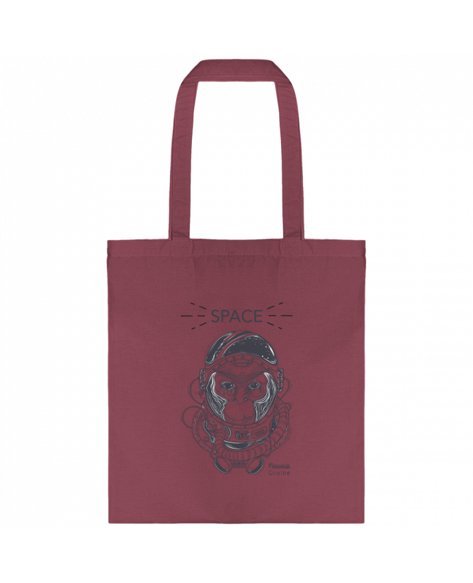 Tote-bag Monkey space par Mauvaise Graine