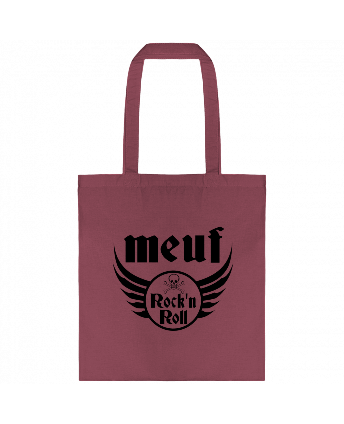 Tote-bag Meuf rock'n roll par Les Caprices de Filles
