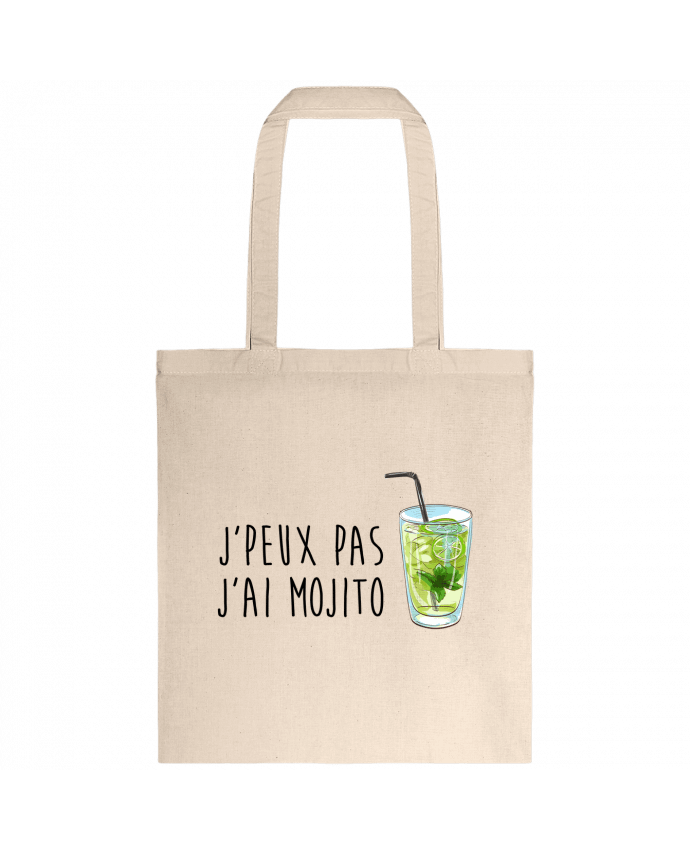 Tote-bag Je peux pas j'ai mojito par FRENCHUP-MAYO