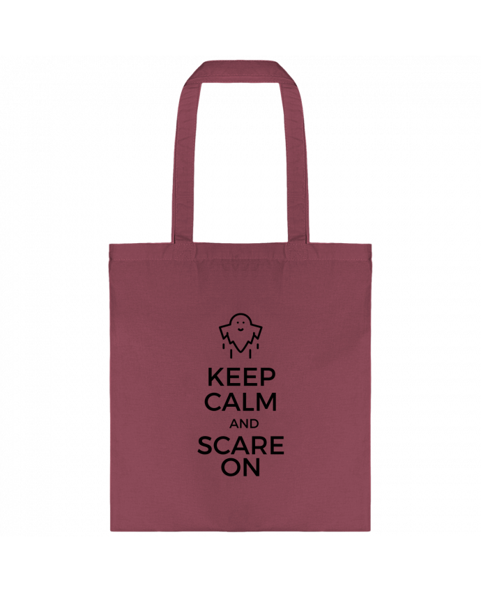 Tote-bag Keep Calm and Scare on Ghost par tunetoo
