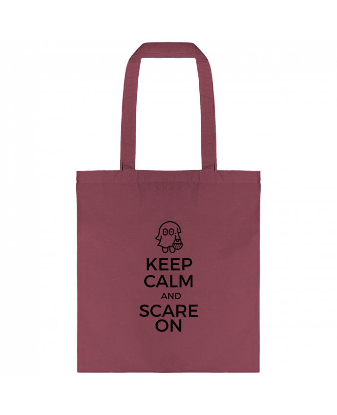 Tote-bag Keep Calm and Scare on little Ghost par tunetoo