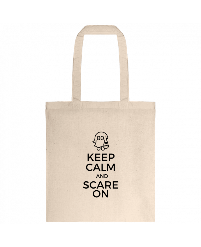 Tote-bag Keep Calm and Scare on little Ghost par tunetoo