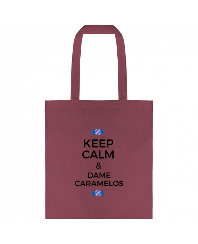 Tote-bag Keep Calm and Dame Caramelos par tunetoo