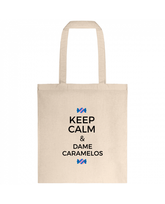 Tote-bag Keep Calm and Dame Caramelos par tunetoo