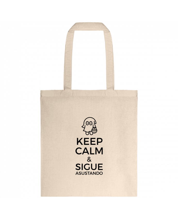 Tote-bag Keep Calm and Sigue Asustando par tunetoo