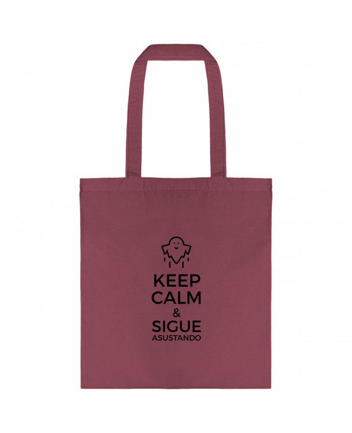 Tote-bag Keep Calm and Sigue asustando ghost par tunetoo