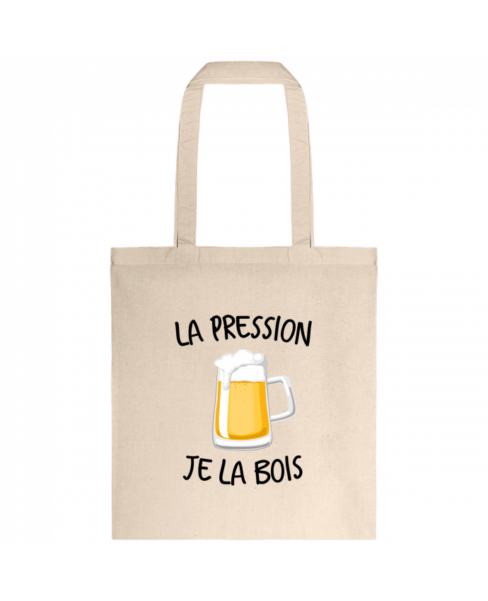 Tote-bag La pression je la bois par FRENCHUP-MAYO