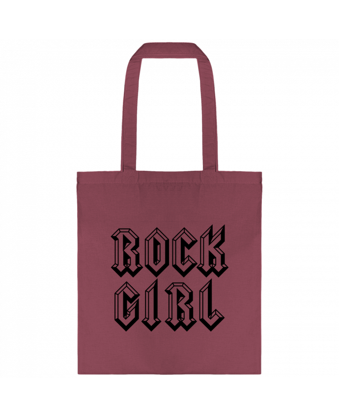 Tote-bag Rock Girl par Freeyourshirt.com