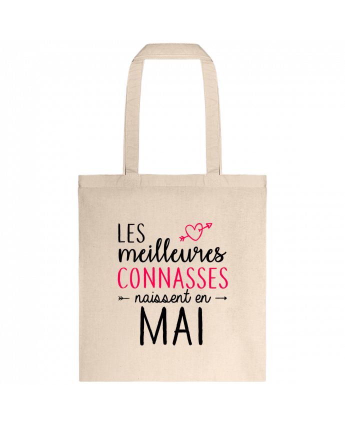 Tote-bag Les meilleures connasses naissent Mai par La boutique de Laura