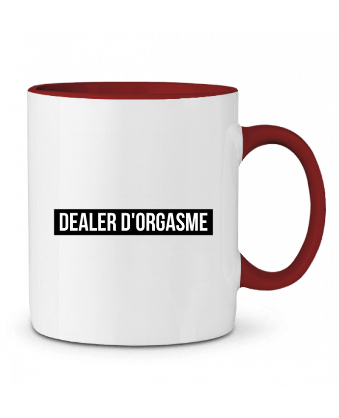 Two-tone Ceramic Mug Dealer d'orgasme tunetoo