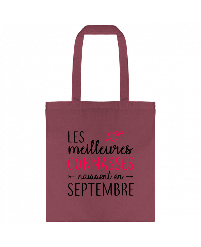 Tote-bag Les meilleures connasses naissent Septembre par La boutique de Laura