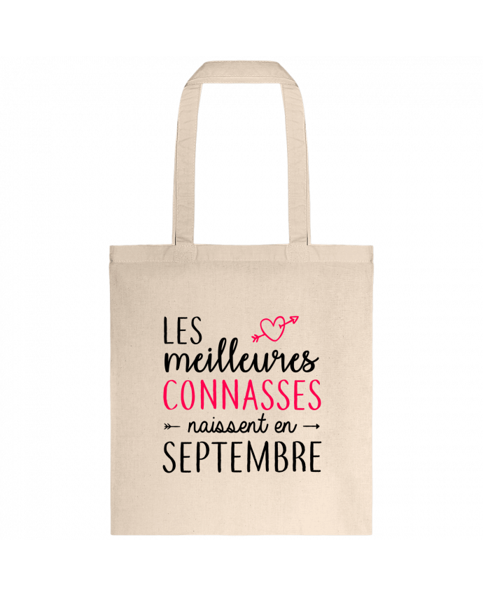 Tote-bag Les meilleures connasses naissent Septembre par La boutique de Laura