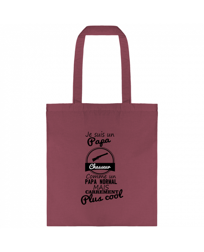 Tote-bag Je suis un papa chasseur comme un papa normal mais carrément plus cool par Benichan