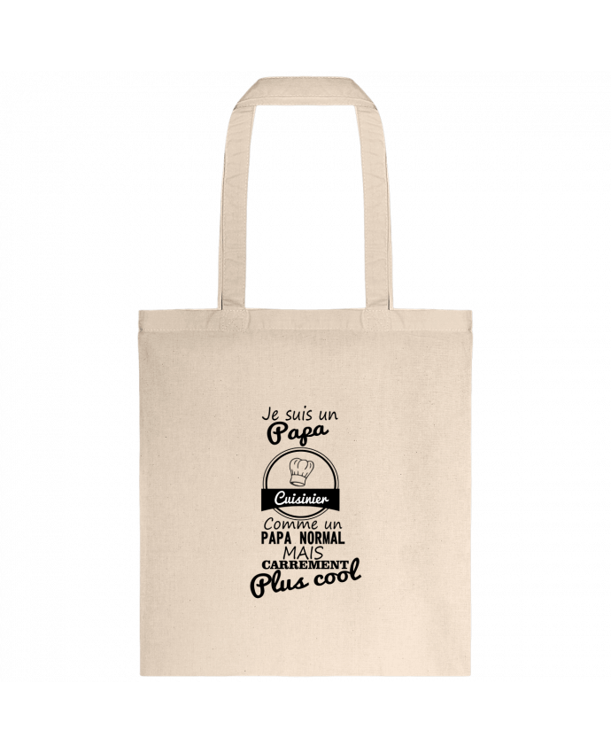 Tote-bag Je suis un papa cuisinier comme un papa normal mais carrément plus cool par Benichan