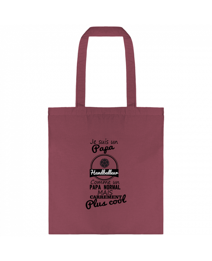 Tote-bag Je suis un papa handballeur comme un papa normal mais carrément plus cool par Benichan