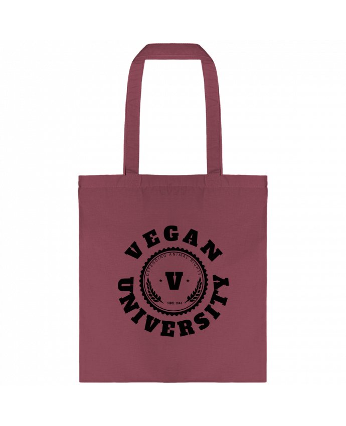 Tote-bag Vegan University par Les Caprices de Filles