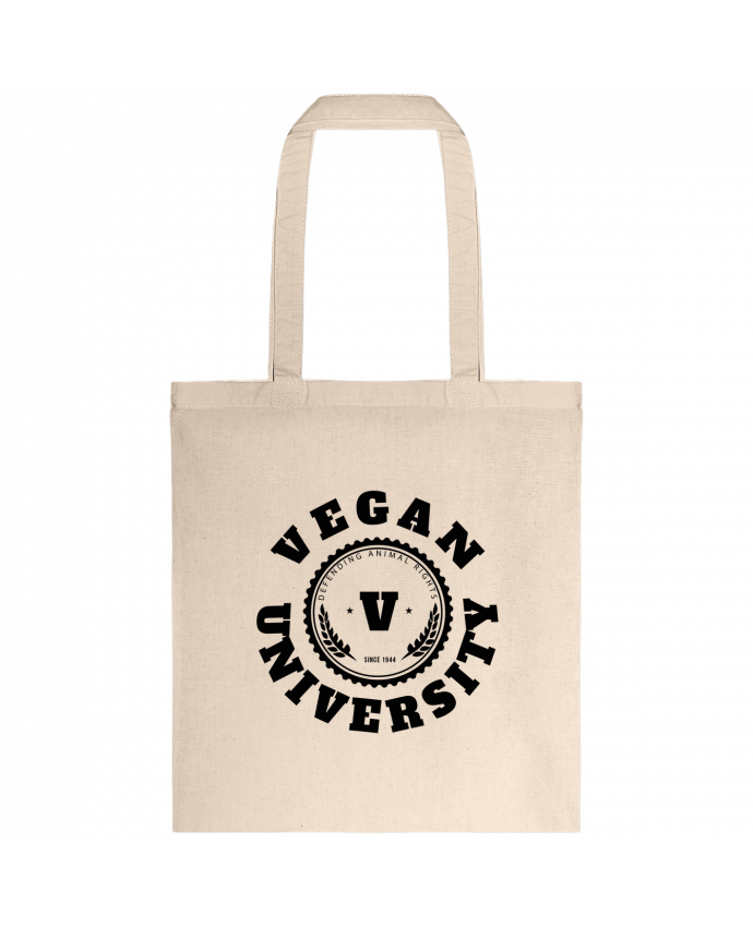 Tote-bag Vegan University par Les Caprices de Filles