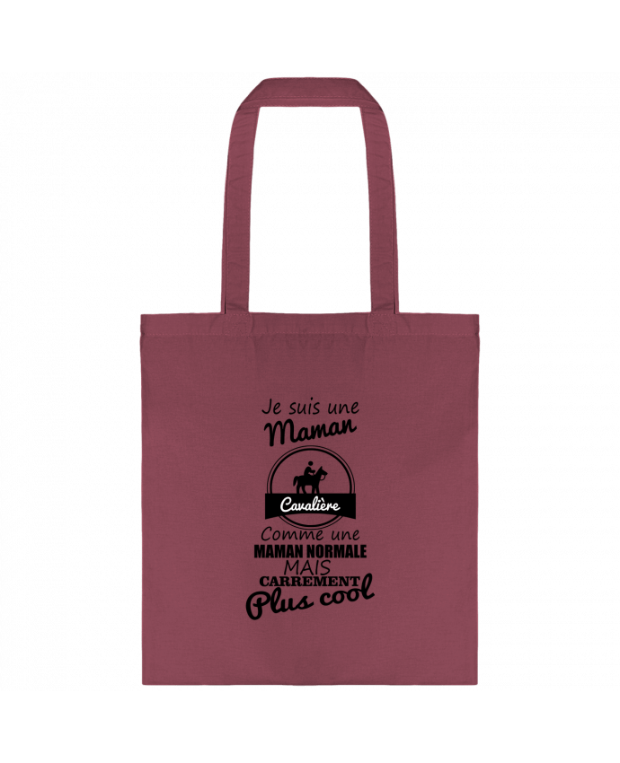 Tote-bag Je suis une maman cavalière comme une maman normale mais carrément plus cool par Benichan