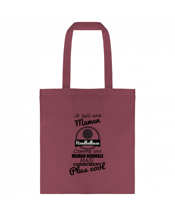 Tote-bag Je suis une maman handballeuse comme une maman normale mais carrément plus cool par Benicha