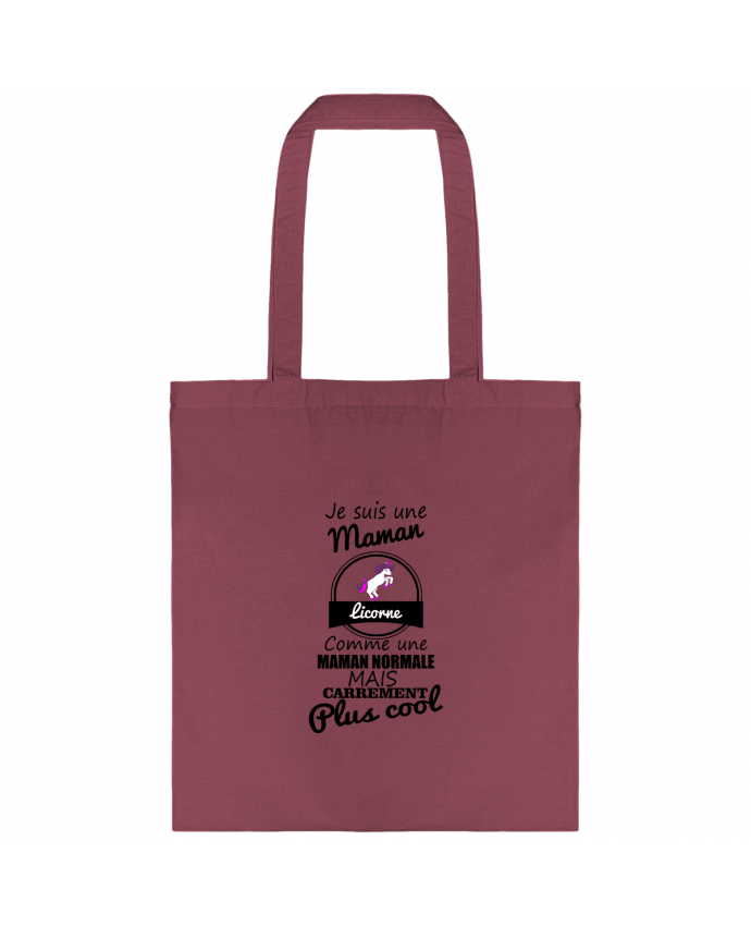 Tote-bag Je suis une maman licorne comme une maman normale mais carrément plus cool par Benichan