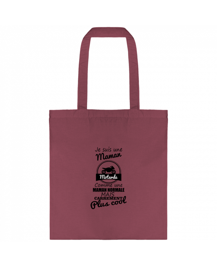 Tote-bag Je suis une maman motarde comme une maman normale mais carrément plus cool par Benichan