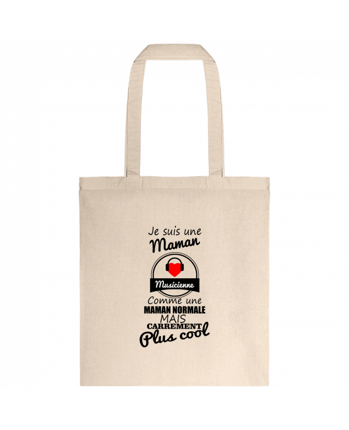 Tote-bag Je suis une maman musicienne comme une maman normale mais carrément plus cool par Benichan