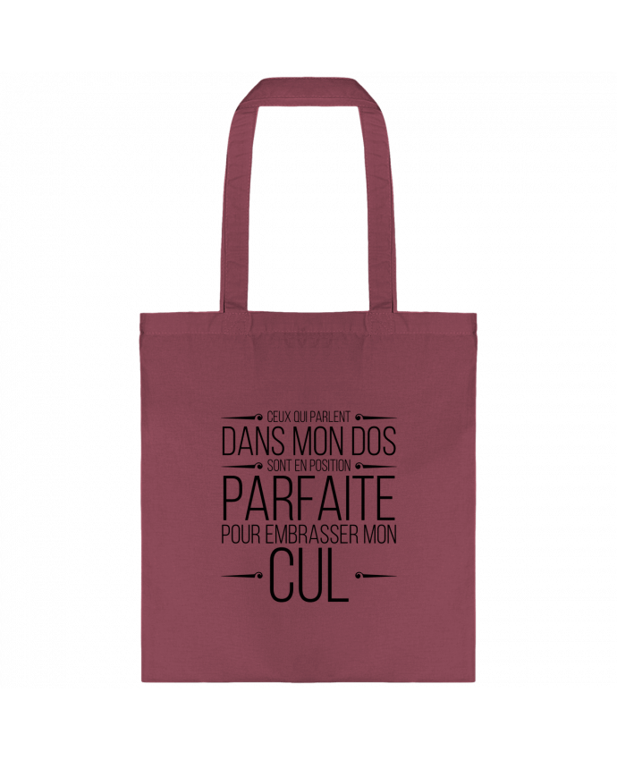Tote-bag Ceux qui parlent dans mon dos par justsayin