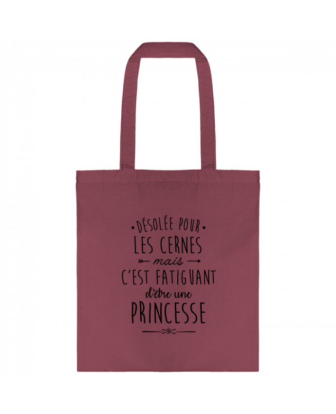 Tote-bag C'est fatiguant d'être une princesse par La boutique de Laura