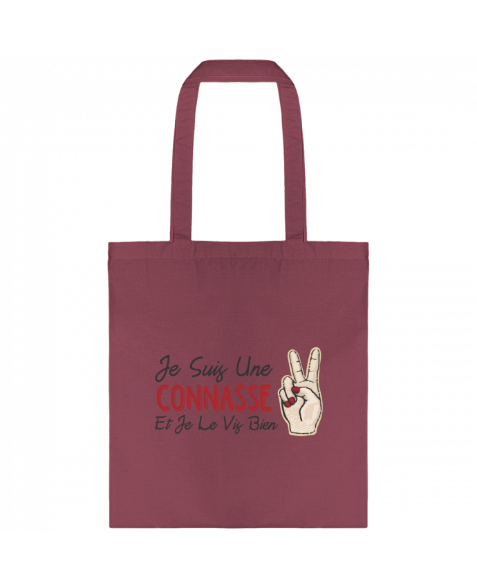 Tote-bag Je suis une connasse et je le vis bien par tunetoo