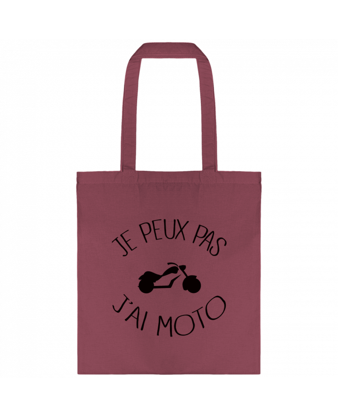 Tote-bag Je Peux Pas J'ai Moto par Freeyourshirt.com