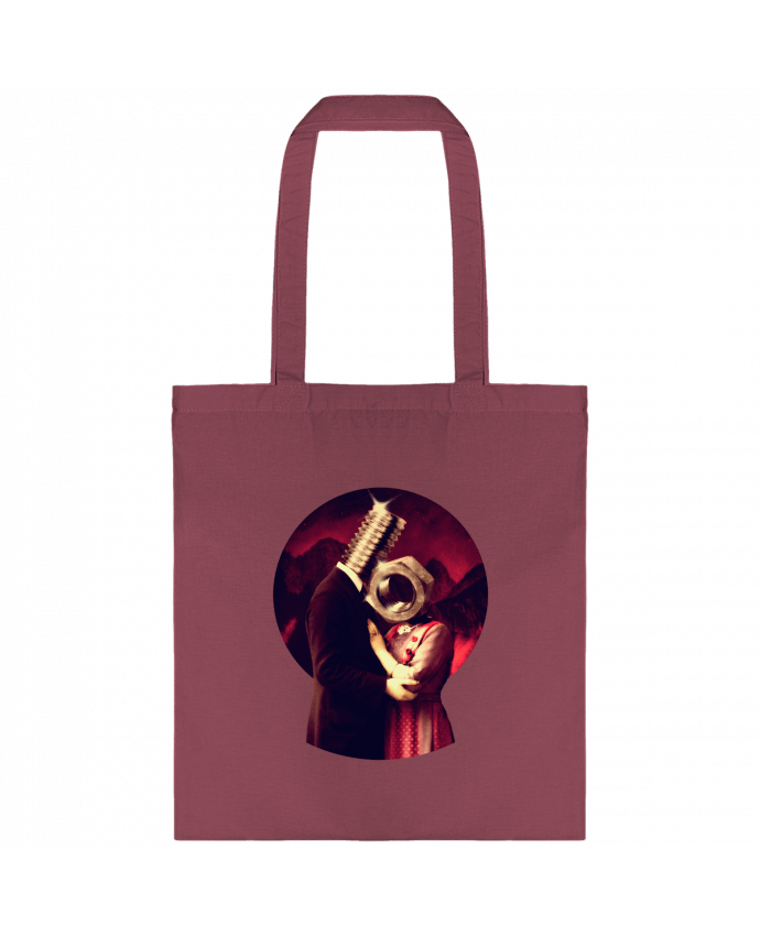 Bolsa de Tela de Algodón Screw Love por ali_gulec